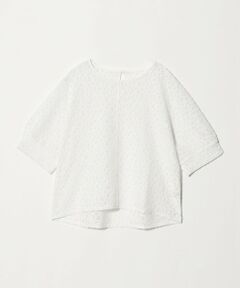 green label relaxing / グリーンレーベル リラクシング カットソー | レース プルオーバー カットソー
