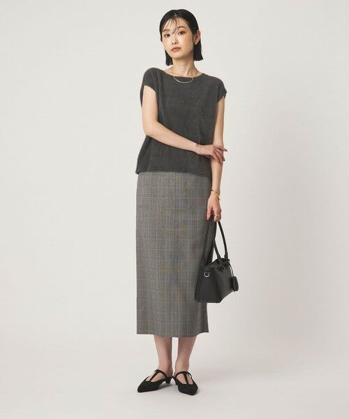 green label relaxing / グリーンレーベル リラクシング ニット・セーター | フラッフフェザー 2WAY フレンチスリーブ ニット | 詳細11