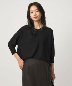 green label relaxing / グリーンレーベル リラクシング ニット・セーター | Vネック ドルマン プルオーバー ニット ウォッシャブル 接触冷感 UVカット