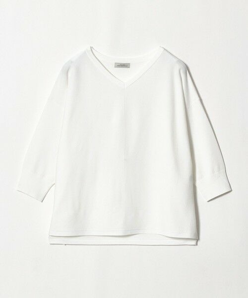 green label relaxing / グリーンレーベル リラクシング ニット・セーター | Vネック ドルマン プルオーバー ニット ウォッシャブル 接触冷感 UVカット | 詳細5