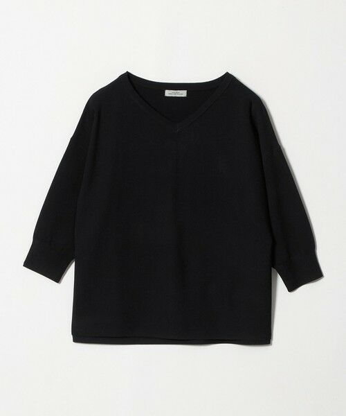 green label relaxing / グリーンレーベル リラクシング ニット・セーター | Vネック ドルマン プルオーバー ニット ウォッシャブル 接触冷感 UVカット | 詳細14
