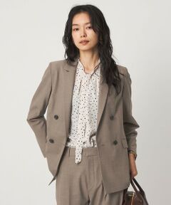green label relaxing / グリーンレーベル リラクシング テーラードジャケット | ［size SHORT/TALLあり］カチリラ ダブル ジャケット ウォッシャブル ストレッチ