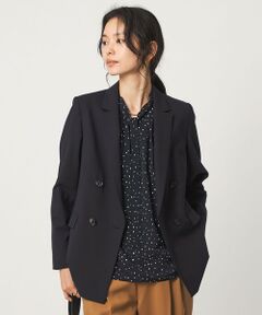 green label relaxing / グリーンレーベル リラクシング テーラードジャケット | ［size SHORT/TALLあり］カチリラ ダブル ジャケット ウォッシャブル ストレッチ