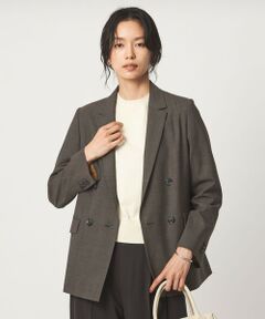 green label relaxing / グリーンレーベル リラクシング テーラードジャケット | ［size SHORT/TALLあり］カチリラ ダブル ジャケット ウォッシャブル ストレッチ