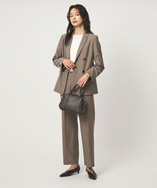 green label relaxing / グリーンレーベル リラクシング テーラードジャケット | ［size SHORT/TALLあり］カチリラ ダブル ジャケット ウォッシャブル ストレッチ | 詳細9