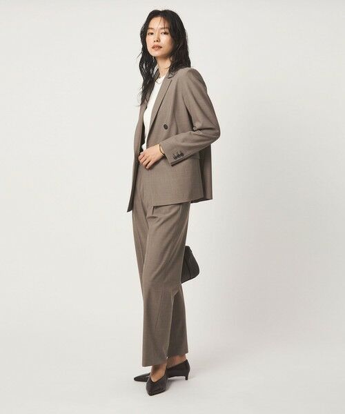 green label relaxing / グリーンレーベル リラクシング テーラードジャケット | ［size SHORT/TALLあり］カチリラ ダブル ジャケット ウォッシャブル ストレッチ | 詳細10