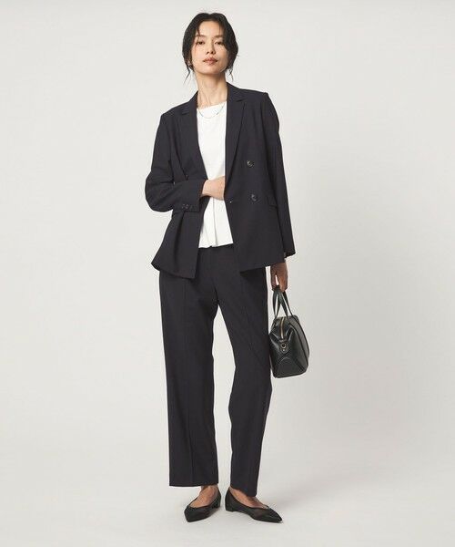 green label relaxing / グリーンレーベル リラクシング テーラードジャケット | ［size SHORT/TALLあり］カチリラ ダブル ジャケット ウォッシャブル ストレッチ | 詳細21