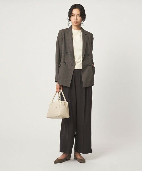 green label relaxing / グリーンレーベル リラクシング テーラードジャケット | ［size SHORT/TALLあり］カチリラ ダブル ジャケット ウォッシャブル ストレッチ | 詳細26