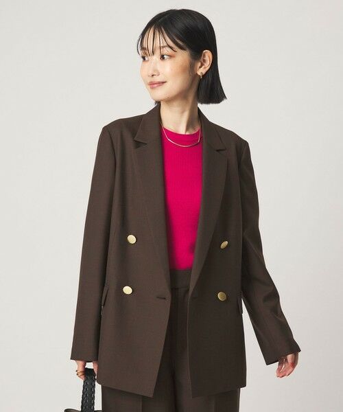 green label relaxing / グリーンレーベル リラクシング テーラードジャケット | ［size SHORT/TALLあり］Greed グリード ダブル ジャケット ウォッシャブル | 詳細9