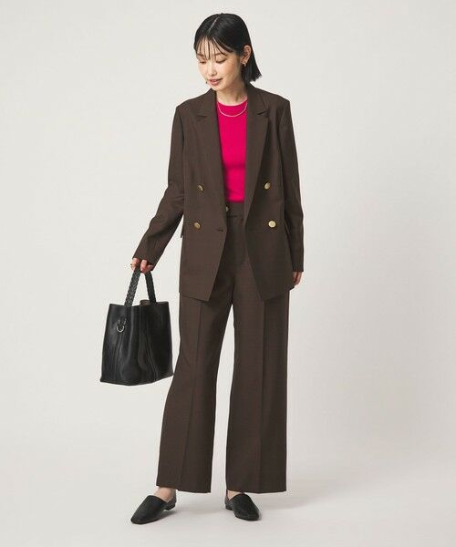 green label relaxing / グリーンレーベル リラクシング テーラードジャケット | ［size SHORT/TALLあり］Greed グリード ダブル ジャケット ウォッシャブル | 詳細12