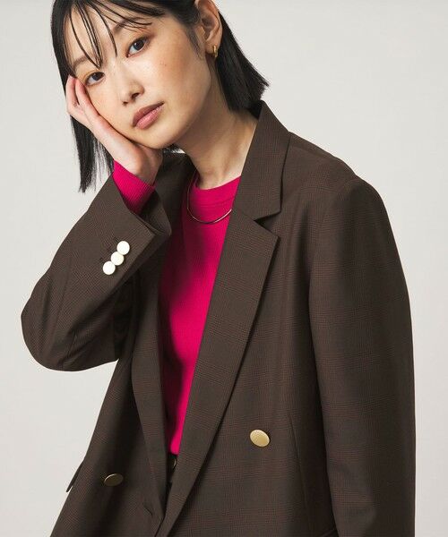 green label relaxing / グリーンレーベル リラクシング テーラードジャケット | ［size SHORT/TALLあり］Greed グリード ダブル ジャケット ウォッシャブル | 詳細13