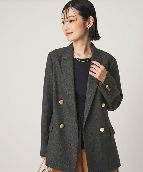 green label relaxing / グリーンレーベル リラクシング テーラードジャケット | ［size SHORT/TALLあり］Greed グリード ダブル ジャケット ウォッシャブル | 詳細26