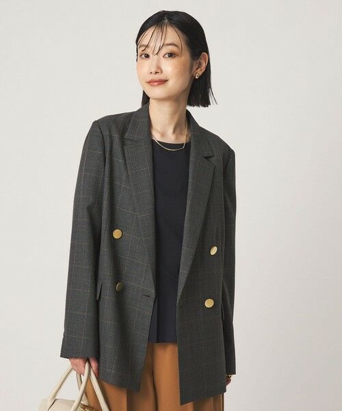 green label relaxing / グリーンレーベル リラクシング テーラードジャケット | ［size SHORT/TALLあり］Greed グリード ダブル ジャケット ウォッシャブル | 詳細27