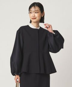 green label relaxing / グリーンレーベル リラクシング ノーカラージャケット | ［size SHORTあり］fleurie(フルリー) フォルム ジャケット