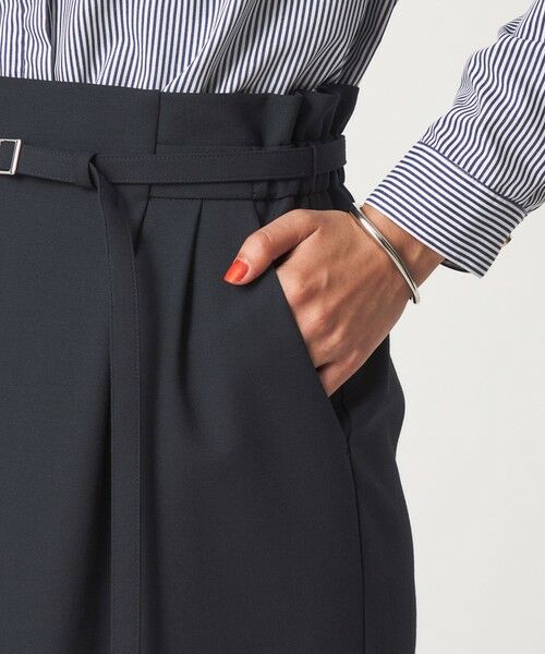 green label relaxing / グリーンレーベル リラクシング ミニ・ひざ丈スカート | ［size SHORT/TALLあり］ライト ダブルクロス タイトスカート | 詳細26