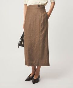 green label relaxing / グリーンレーベル リラクシング ロング・マキシ丈スカート | ［size SHORTあり］トリアセ スリット タイト スカート UVカット 通気性