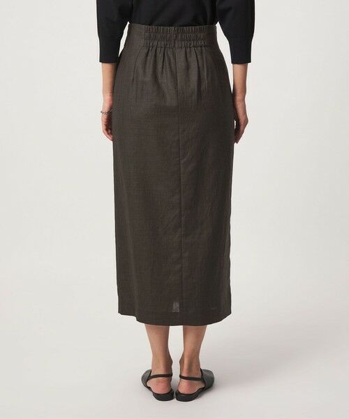 green label relaxing / グリーンレーベル リラクシング ロング・マキシ丈スカート | ［size SHORTあり］トリアセ スリット タイト スカート UVカット 通気性 | 詳細6