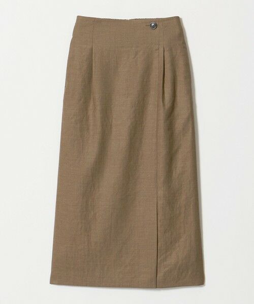 green label relaxing / グリーンレーベル リラクシング ロング・マキシ丈スカート | ［size SHORTあり］トリアセ スリット タイト スカート UVカット 通気性 | 詳細17