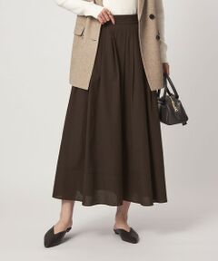 green label relaxing / グリーンレーベル リラクシング ロング・マキシ丈スカート | Breeze Cool タック スカート 2 マシンウォッシャブル 通気性 UVカット