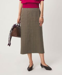 green label relaxing / グリーンレーベル リラクシング ロング・マキシ丈スカート | Daily Chic Iライン スリム スカート ストレッチ