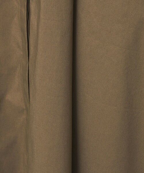 green label relaxing / グリーンレーベル リラクシング ロング・マキシ丈ワンピース | ［size SHORTあり］シャツ襟 フィット＆フレア タック 5分袖 ワンピース | 詳細12