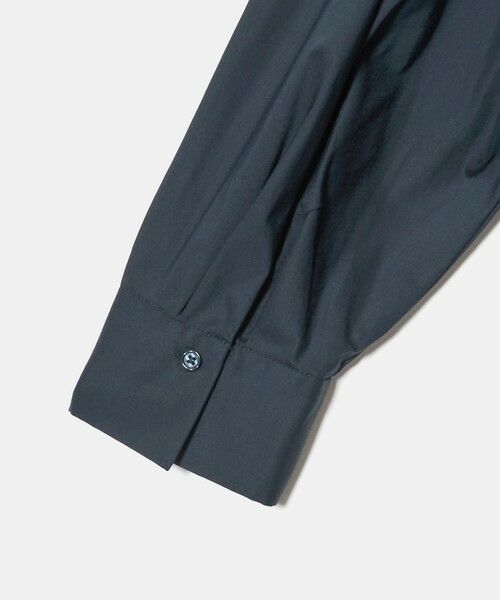 green label relaxing / グリーンレーベル リラクシング ロング・マキシ丈ワンピース | ［size SHORTあり］シャツ襟 フィット＆フレア タック 5分袖 ワンピース | 詳細19
