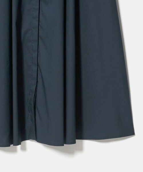 green label relaxing / グリーンレーベル リラクシング ロング・マキシ丈ワンピース | ［size SHORTあり］シャツ襟 フィット＆フレア タック 5分袖 ワンピース | 詳細20