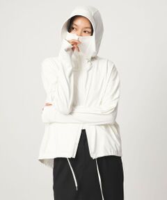 green label relaxing / グリーンレーベル リラクシング パーカー | 【WEB限定】＜at ease＞ドロスト カットソー パーカー  UVカット 接触冷感 遮熱