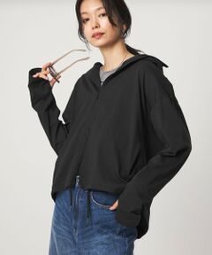 green label relaxing / グリーンレーベル リラクシング パーカー | 【WEB限定】＜at ease＞ドロスト カットソー パーカー  UVカット 接触冷感 遮熱