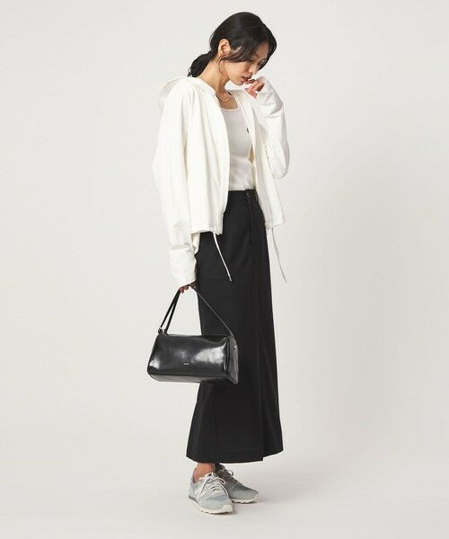 green label relaxing / グリーンレーベル リラクシング パーカー | 【WEB限定】＜at ease＞ドロスト カットソー パーカー  UVカット 接触冷感 遮熱 | 詳細9