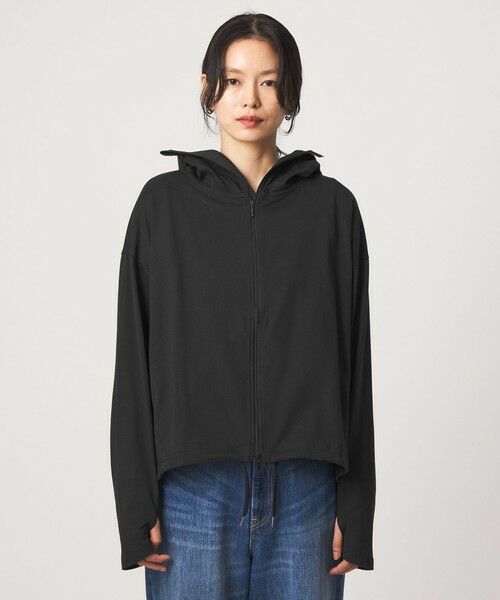 green label relaxing / グリーンレーベル リラクシング パーカー | 【WEB限定】＜at ease＞ドロスト カットソー パーカー  UVカット 接触冷感 遮熱 | 詳細22