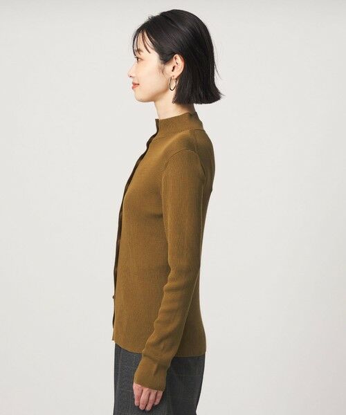 green label relaxing / グリーンレーベル リラクシング カーディガン・ボレロ | ＜1_OF MINE＞2WAYネック ニット カーディガン マシンウォッシャブル | 詳細20