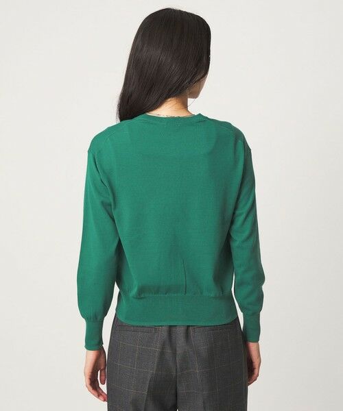 green label relaxing / グリーンレーベル リラクシング カーディガン・ボレロ | ＜1_OF MINE＞クルーネック ニット カーディガン マシンウォッシャブル | 詳細13