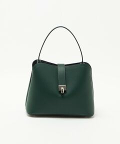 green label relaxing / グリーンレーベル リラクシング ショルダーバッグ | 配色ラウンドカット ショルダーバッグ