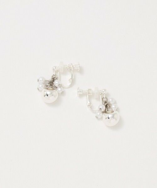 green label relaxing / グリーンレーベル リラクシング ピアス・イヤリング | ツブツブボール イヤリング（SILVER）
