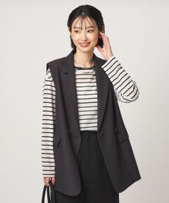 green label relaxing / グリーンレーベル リラクシング カットソー | シアー ロングスリーブ プルオーバー カットソー