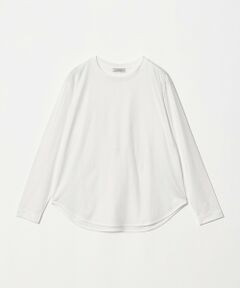 green label relaxing / グリーンレーベル リラクシング カットソー | ラウンドヘム スムース ロングスリーブ プルオーバー カットソー