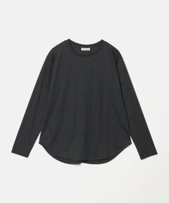green label relaxing / グリーンレーベル リラクシング カットソー | ラウンドヘム スムース ロングスリーブ プルオーバー カットソー