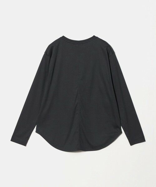 green label relaxing / グリーンレーベル リラクシング カットソー | ラウンドヘム スムース ロングスリーブ プルオーバー カットソー | 詳細3