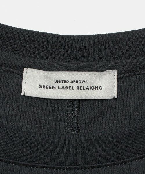 green label relaxing / グリーンレーベル リラクシング カットソー | ラウンドヘム スムース ロングスリーブ プルオーバー カットソー | 詳細8