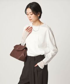 green label relaxing / グリーンレーベル リラクシング カットソー | ソデ チュール プルオーバー カットソー