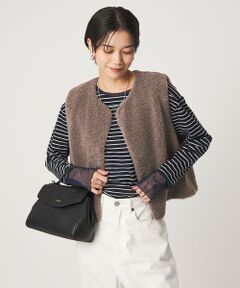 green label relaxing / グリーンレーベル リラクシング カットソー | ソデ チュール プルオーバー カットソー