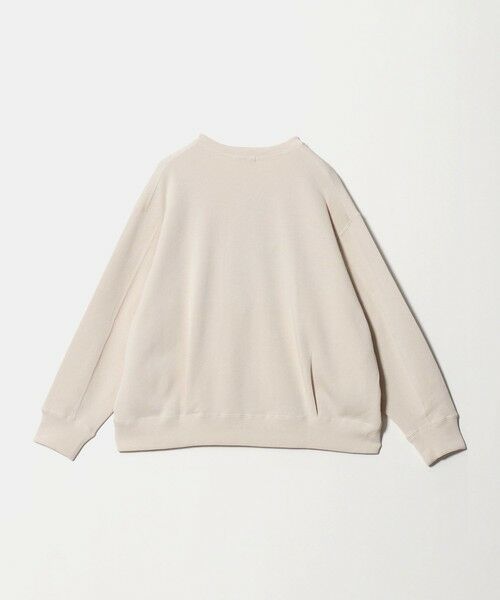 green label relaxing / グリーンレーベル リラクシング カットソー | 【WEB限定】＜at ease＞ダブルフェイス レースアップ プルオーバー カットソー | 詳細3