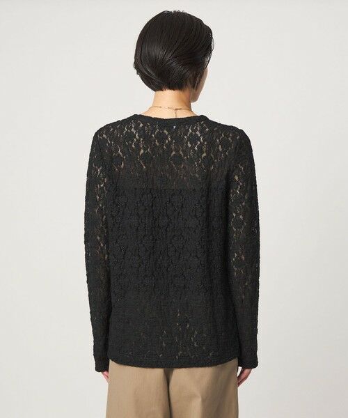 green label relaxing / グリーンレーベル リラクシング カットソー | 【WEB限定】＜at ease＞レース プルオーバー カットソー | 詳細14