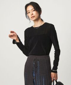 green label relaxing / グリーンレーベル リラクシング カットソー | シアーフロッキー ロングスリーブ プルオーバー