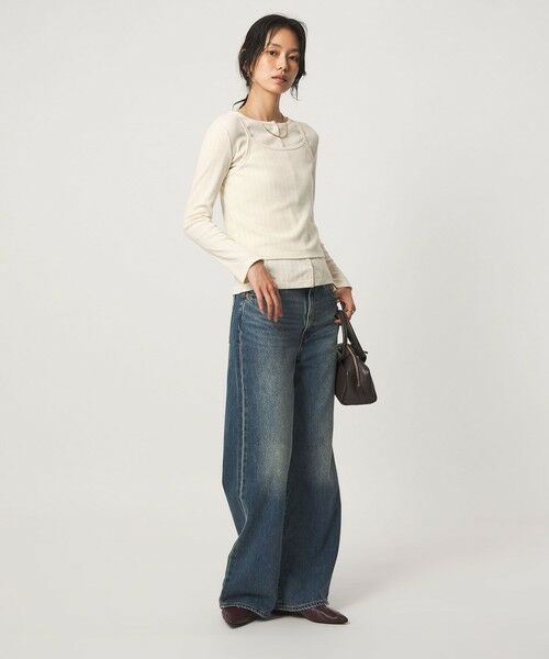 green label relaxing / グリーンレーベル リラクシング カットソー | 【別注】＜Healthknit＞レイヤード プルオーバーカットソー | 詳細4