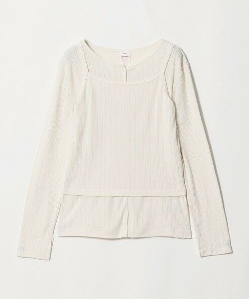 green label relaxing / グリーンレーベル リラクシング カットソー | 【別注】＜Healthknit＞レイヤード プルオーバーカットソー | 詳細5