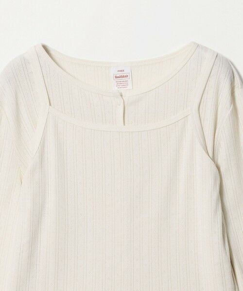 green label relaxing / グリーンレーベル リラクシング カットソー | 【別注】＜Healthknit＞レイヤード プルオーバーカットソー | 詳細7