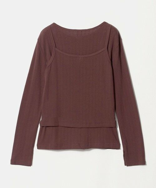 green label relaxing / グリーンレーベル リラクシング カットソー | 【別注】＜Healthknit＞レイヤード プルオーバーカットソー | 詳細12