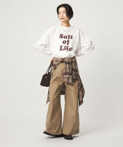 green label relaxing / グリーンレーベル リラクシング カットソー | 【別注】＜OAFISH＞ プリント ロングスリーブ Tシャツ | 詳細2